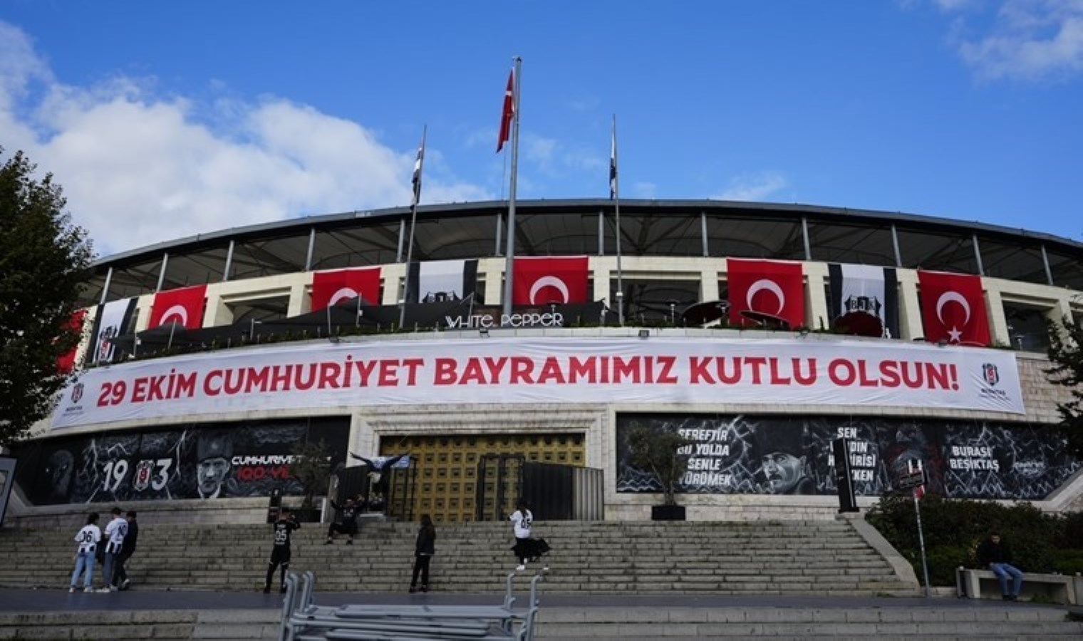 Beşiktaş’tan Cumhuriyet Bayramı kutlaması!