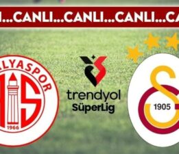 CANLI YAYIN: Antalyaspor – Galatasaray CANLI ANLATIM 2024-2025 sezonu Süper Lig 9. haftası