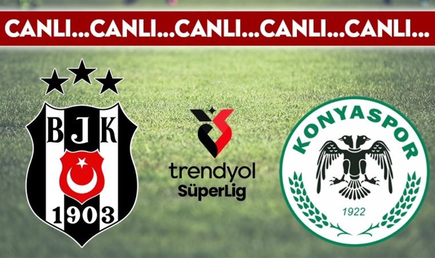 CANLI YAYIN: Beşiktaş 0-0 Konyaspor CANLI ANLATIM 2024-2025 Süper Lig 9. hafta