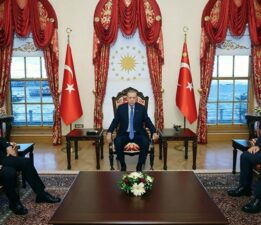 Erdoğan, Bakan Tunç ve Memişoğlu’nu kabul etti