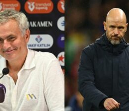 Fenerbahçe maçı öncesi… Erik ten Hag’dan Mourinho sözleri!