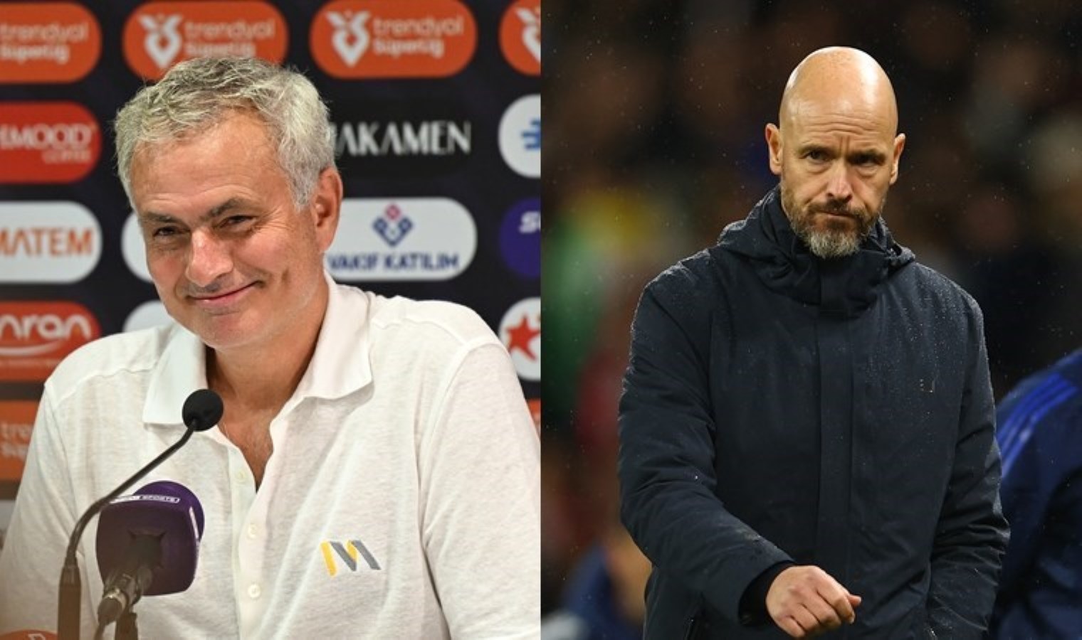 Fenerbahçe maçı öncesi… Erik ten Hag’dan Mourinho sözleri!