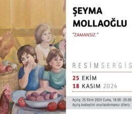 Fırça Sanat Galerisi’nde Şeyma Mollaoğlu’nun “Zamansız” Sergisi