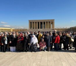 Kadın çiftçiler Ankara’da Ata’sının huzuruna çıktı