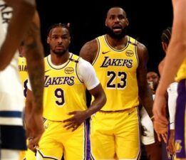 NBA’de bir ilk: Lebron James ile oğlu Bronny James tarihe geçti!