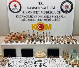 Samsun’da tarihi eser kaçakçılığı operasyonunda 1 kişi yakalandı