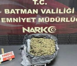 Batman’da uyuşturucu operasyonu: 1 tutuklama!