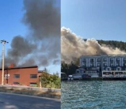 Bodrum’da otel yangını: 2 kişi mahsur kaldı!