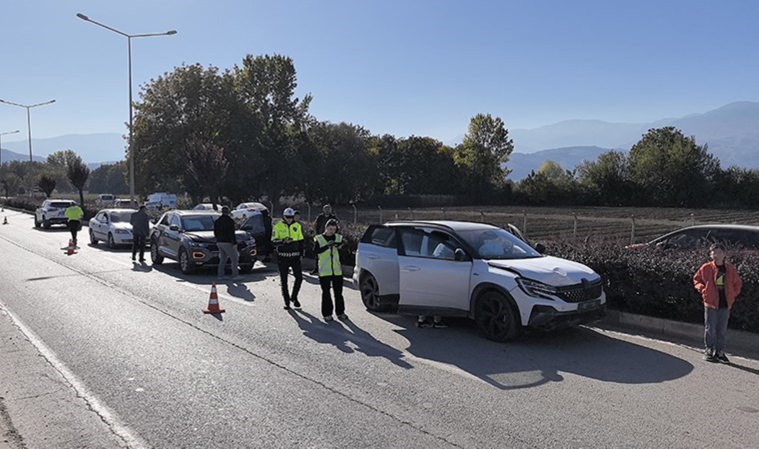 Bursa’da zincirleme kaza: 6 yaralı