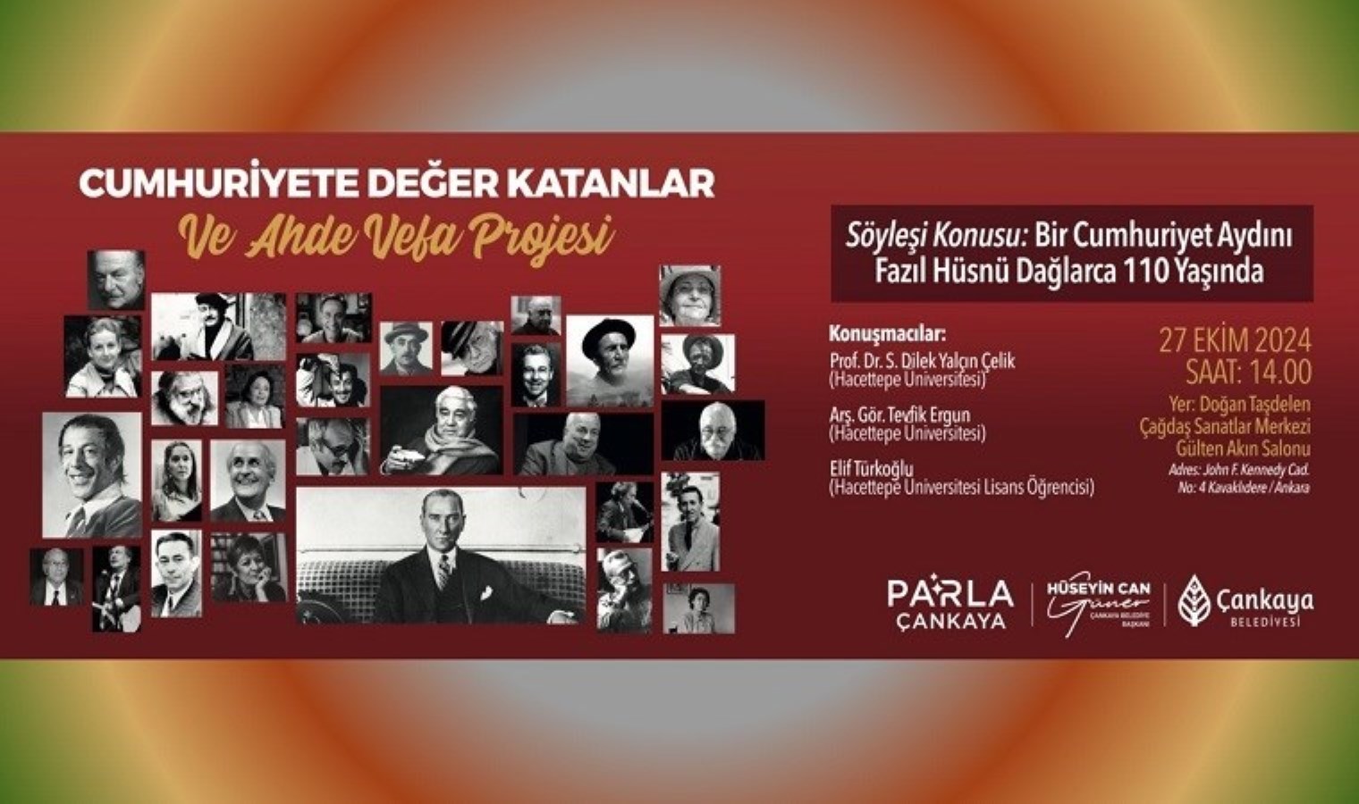 Cumhuriyet Aydını Fazıl Hüsnü Dağlarca 110 Yaşında Anılıyor