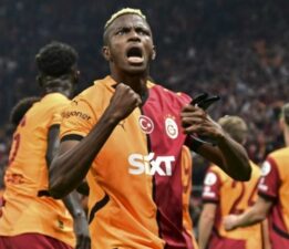 Dev derbide kazanan Galatasaray: Galatasaray 2-1 Beşiktaş