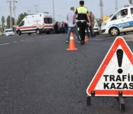 Elazığ’da trafik kazası: 2 yaralı