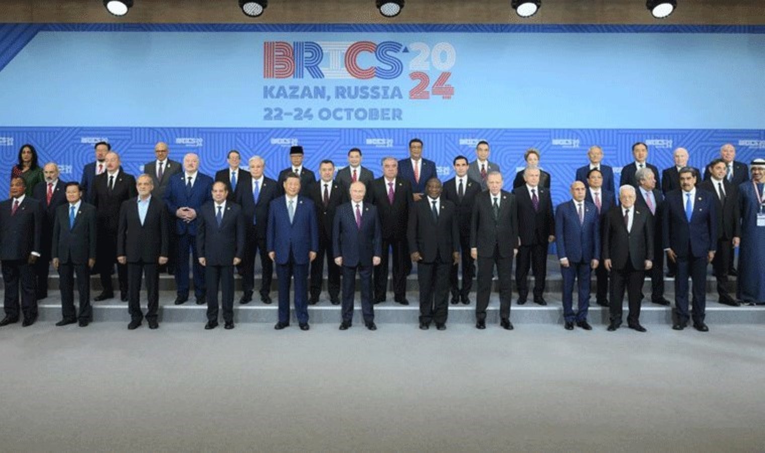 Erdoğan BRICS Liderler Zirvesi’nde aile fotoğrafı çekimine katıldı