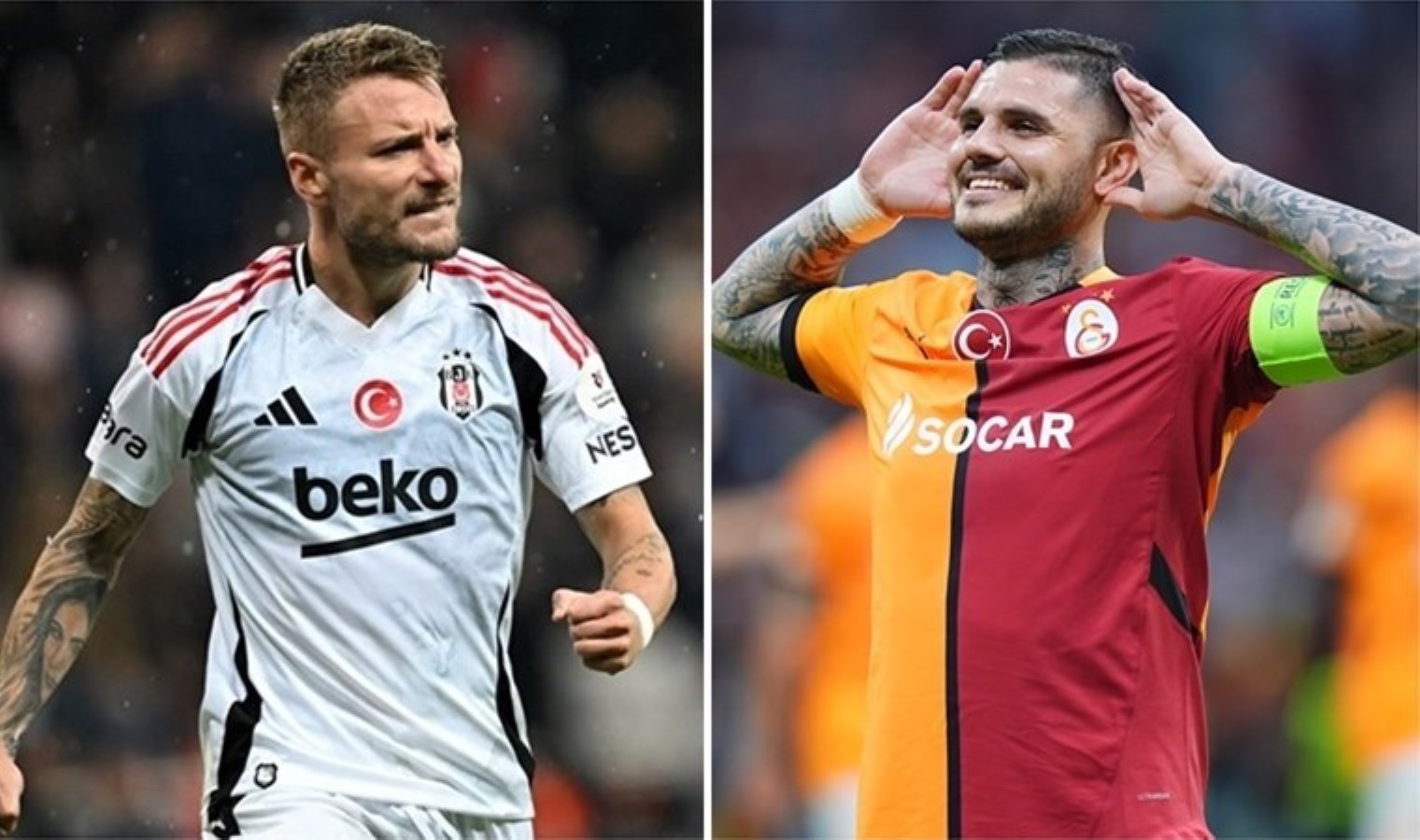 Galatasaray – Beşiktaş maçında gözler golcülerde!