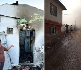 Hatay’da dehşet: Madde bağımlısı genç ailesinin yaşadığı evi ateşe verdi!