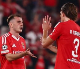 Kerem Aktürkoğlu gol attı: Benfica kendi evinde yıkıldı!