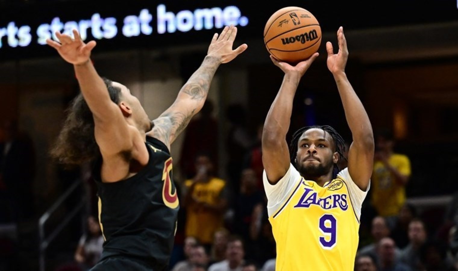 LeBron James’in oğlu Bronny James NBA’de bir ilki yaşadı!