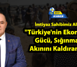 İmtiyaz Sahibimiz Ali Aker: “Türkiye’nin Ekonomik Gücü, Sığınmacı Akınını Kaldıramaz”