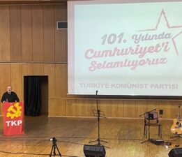 TKP’den Cumhuriyet’in 101’inci yılına özel etkinlik: ‘Aşiretlerin tasfiye edilmemesi laikliği ayaklar altına aldı’