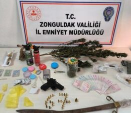 Zonguldak’ta uyuşturucu operasyonu: 18 şüpheli yakalandı