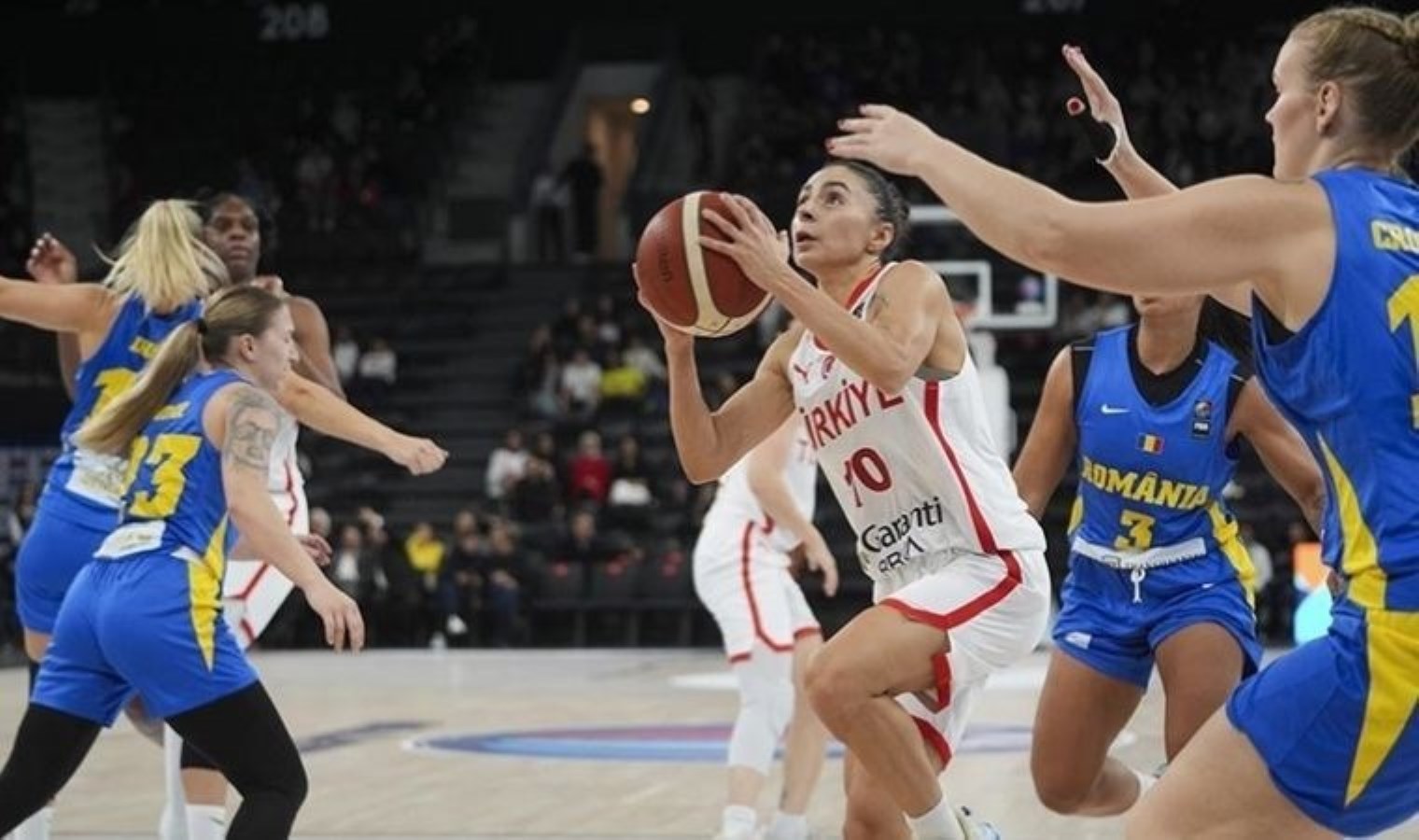 A Milli Kadın Basketbol Takımı, Romanya’yı 101-54 yendi