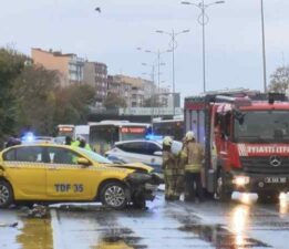 Bayrampaşa’da trafik kazası: 2 ağır yaralı