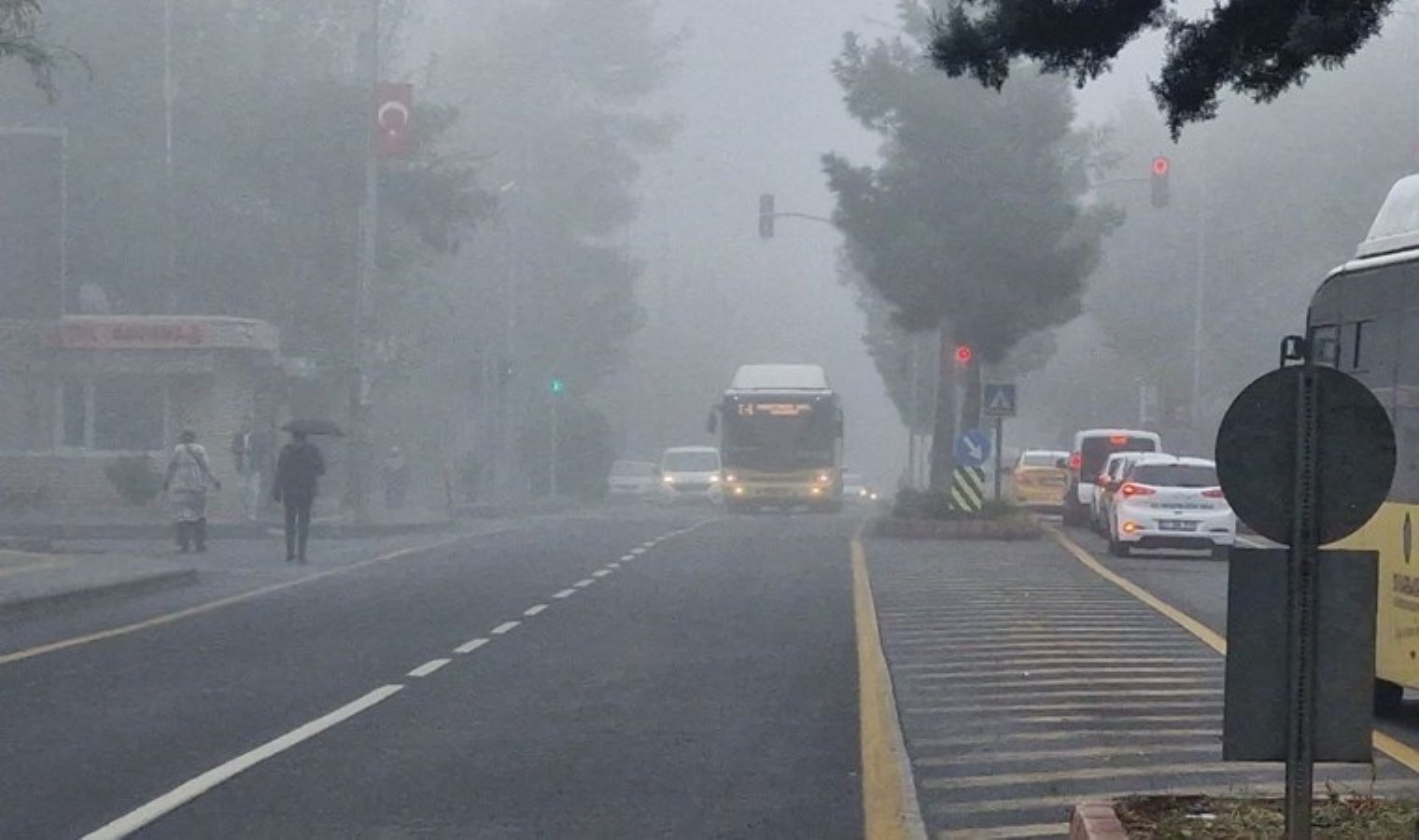 Diyarbakır’da sis nedeniyle uçak seferleri aksadı