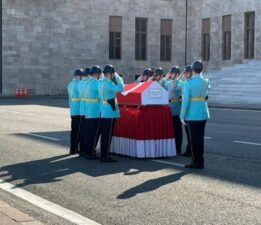 Eski CHP İstanbul Milletvekili Çengel için TBMM’de cenaze töreni düzenlendi