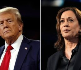 Harris ve Trump: Salıncak eyaletlerde yarışı yakın götürüyor