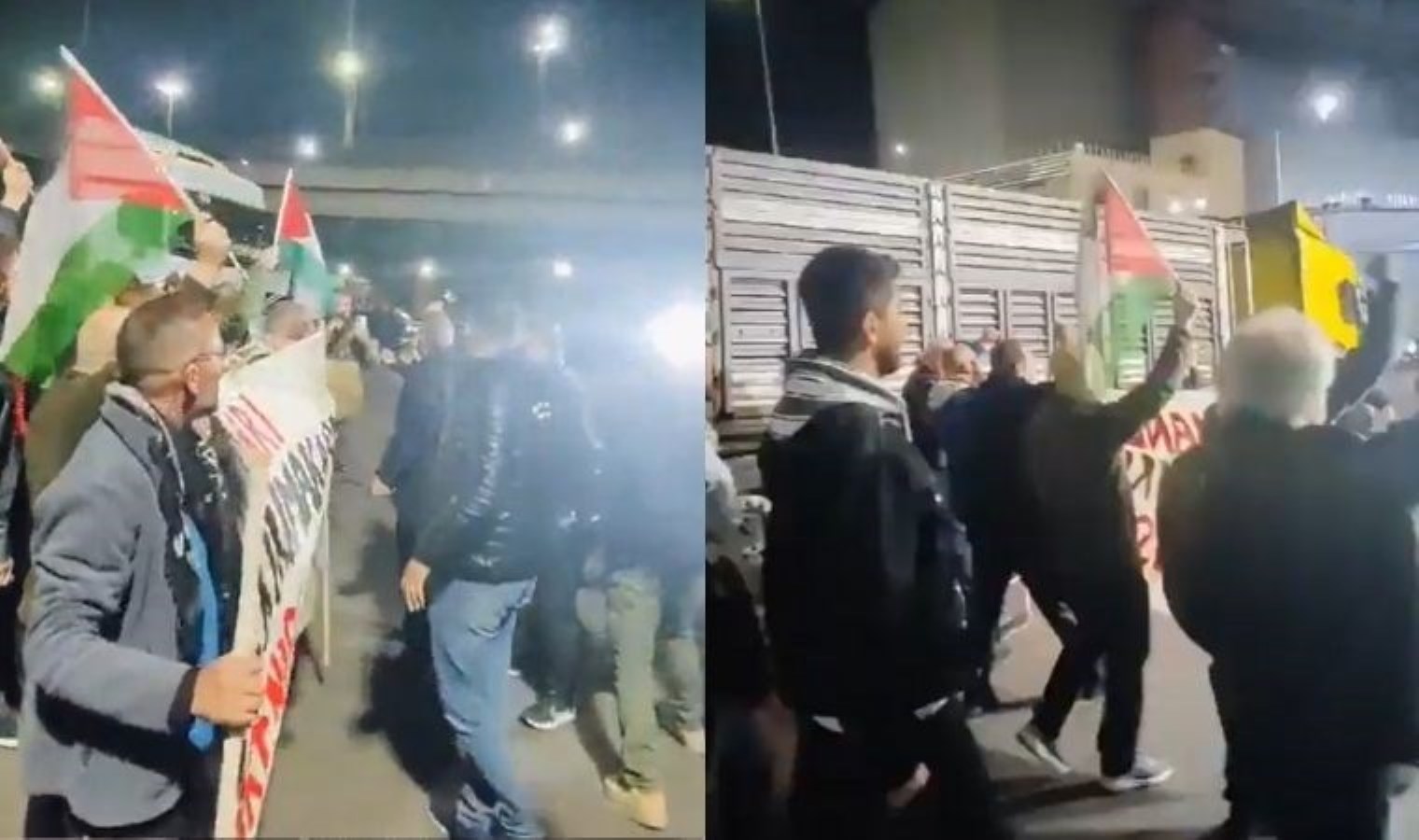 İsrail protestosuna polis engeli: Ambarlı Limanı’nda tepkiler sürüyor