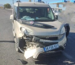 Malatya’da TIR ile hafif ticari araç çarpıştı: 1 yaralı