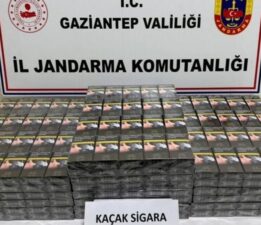 Piyasa değeri 1 milyon TL: Kaçak sigara ele geçirildi