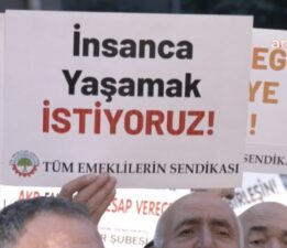 Tüm Emeklilerin Sendikası üyeleri Ankara’dan seslendi: ”ktidarın ‘para yok’ açıklamaları gerçeği yansıtmıyor”