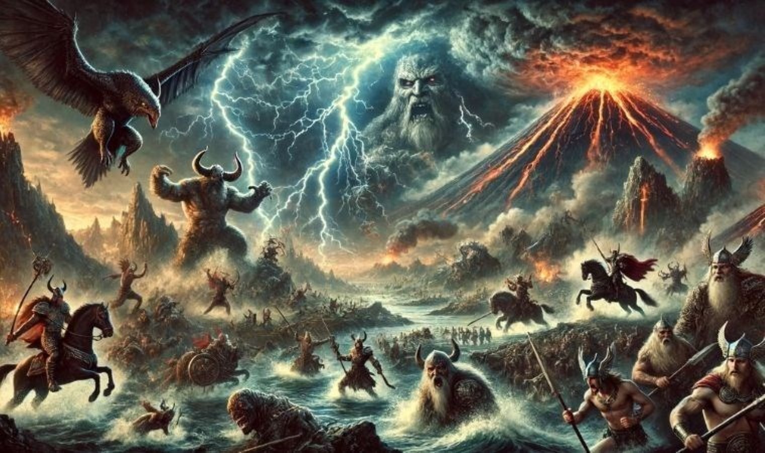 Vikinglerin kıyamet hikayesi “Ragnarok” gerçek mi? 1.500 Yıl önceki felaketin mitolojiye etkisi