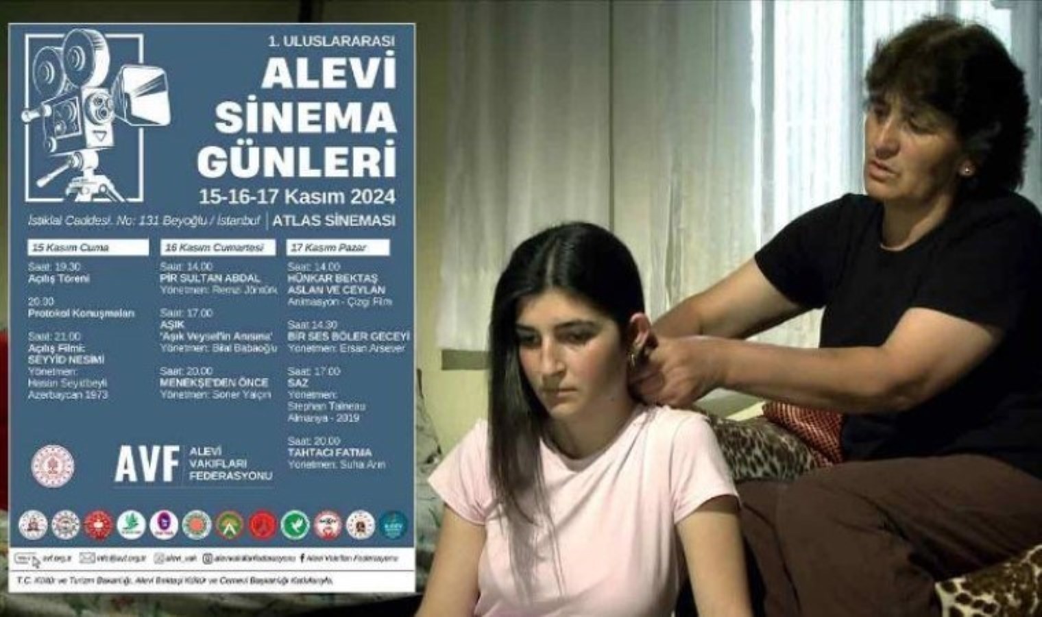 “Alevi Sinema Günleri” 15 Kasım’da başlıyor