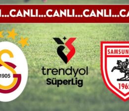 CANLI YAYIN: Galatasaray – Samsunspor CANLI ANLATIM – 2024-2025 sezonu Süper Lig 12. hafta