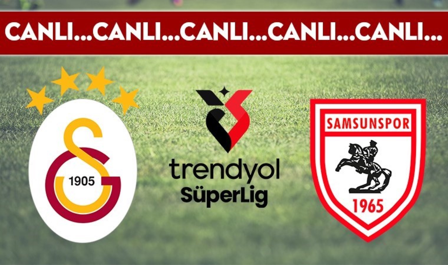 CANLI YAYIN: Galatasaray – Samsunspor CANLI ANLATIM – 2024-2025 sezonu Süper Lig 12. hafta