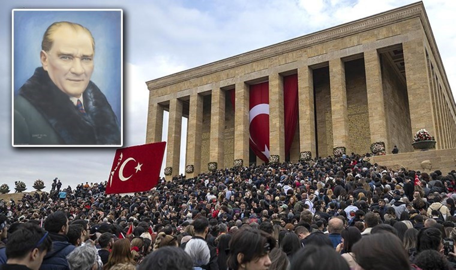 Ders kitaplarındaki Atatürk portresinin aslı, Anıtkabir’de sergilenecek