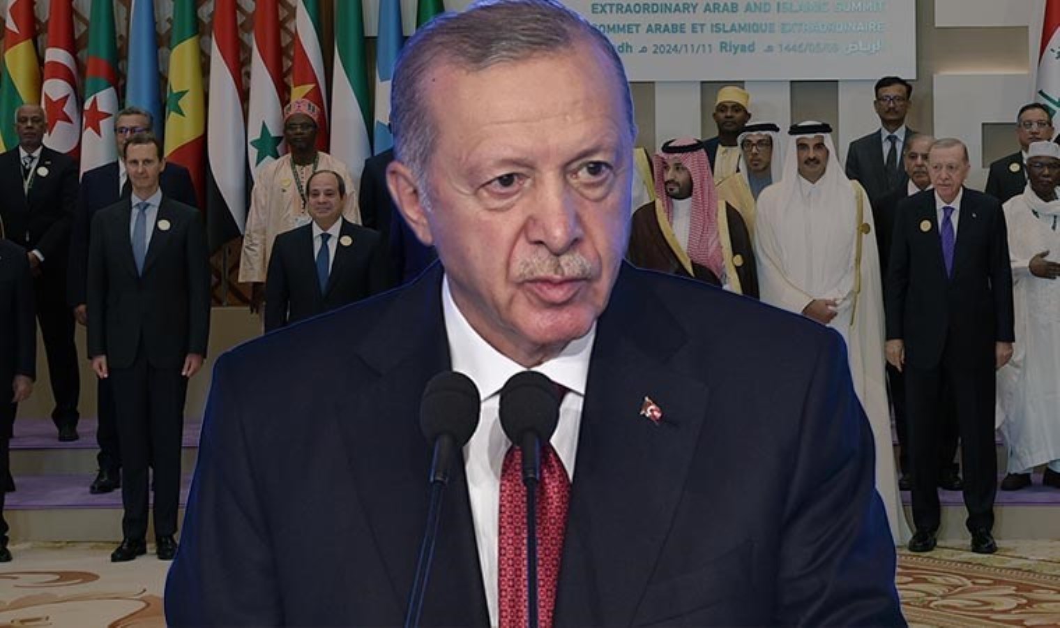 Erdoğan’dan Riyad’da ‘Esad’ hamlesi: Aynı karede yer aldı ama dinlemedi