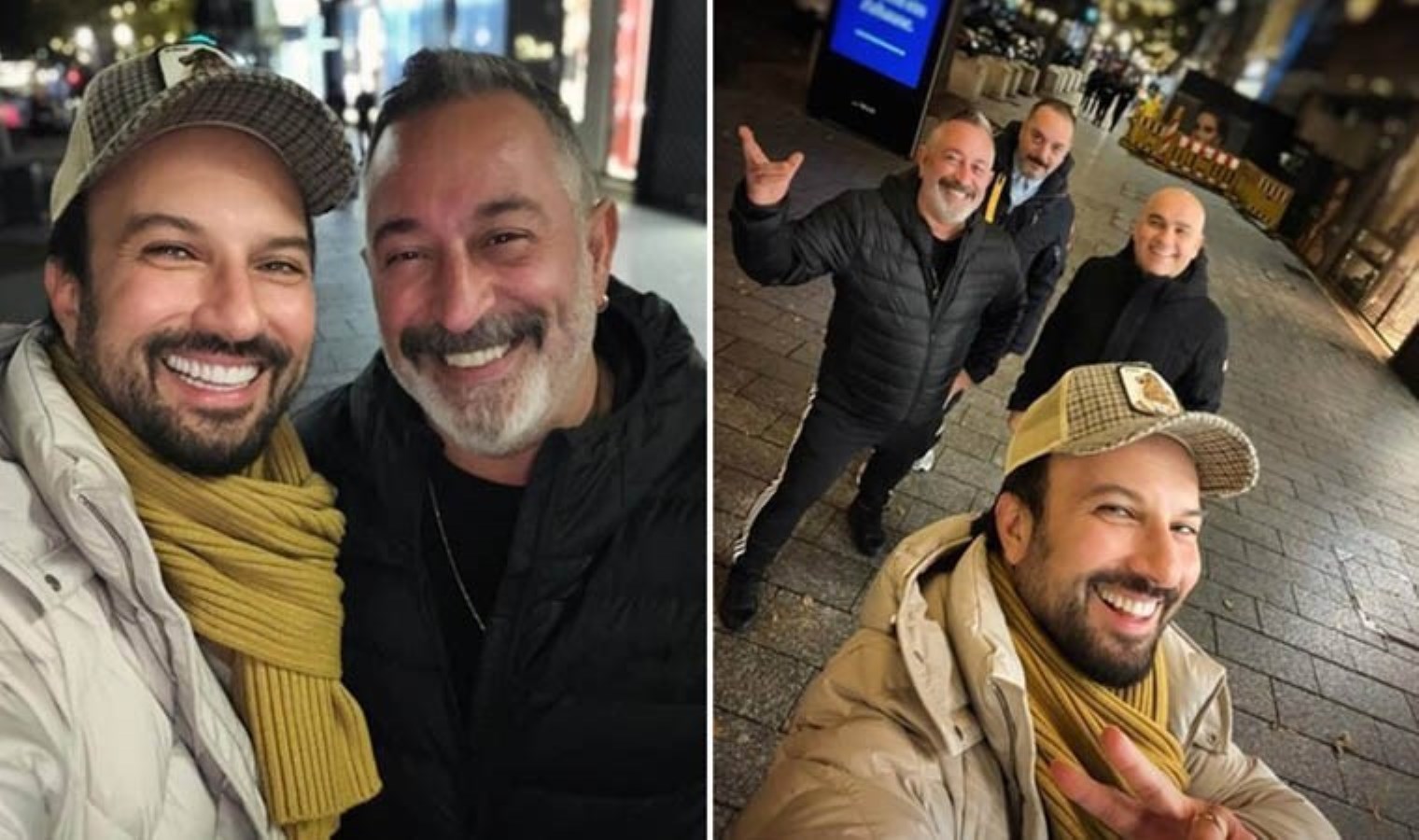 Tarkan ve Cem Yılmaz Almanya’da buluştu: ‘İyi geldik birbirimize’